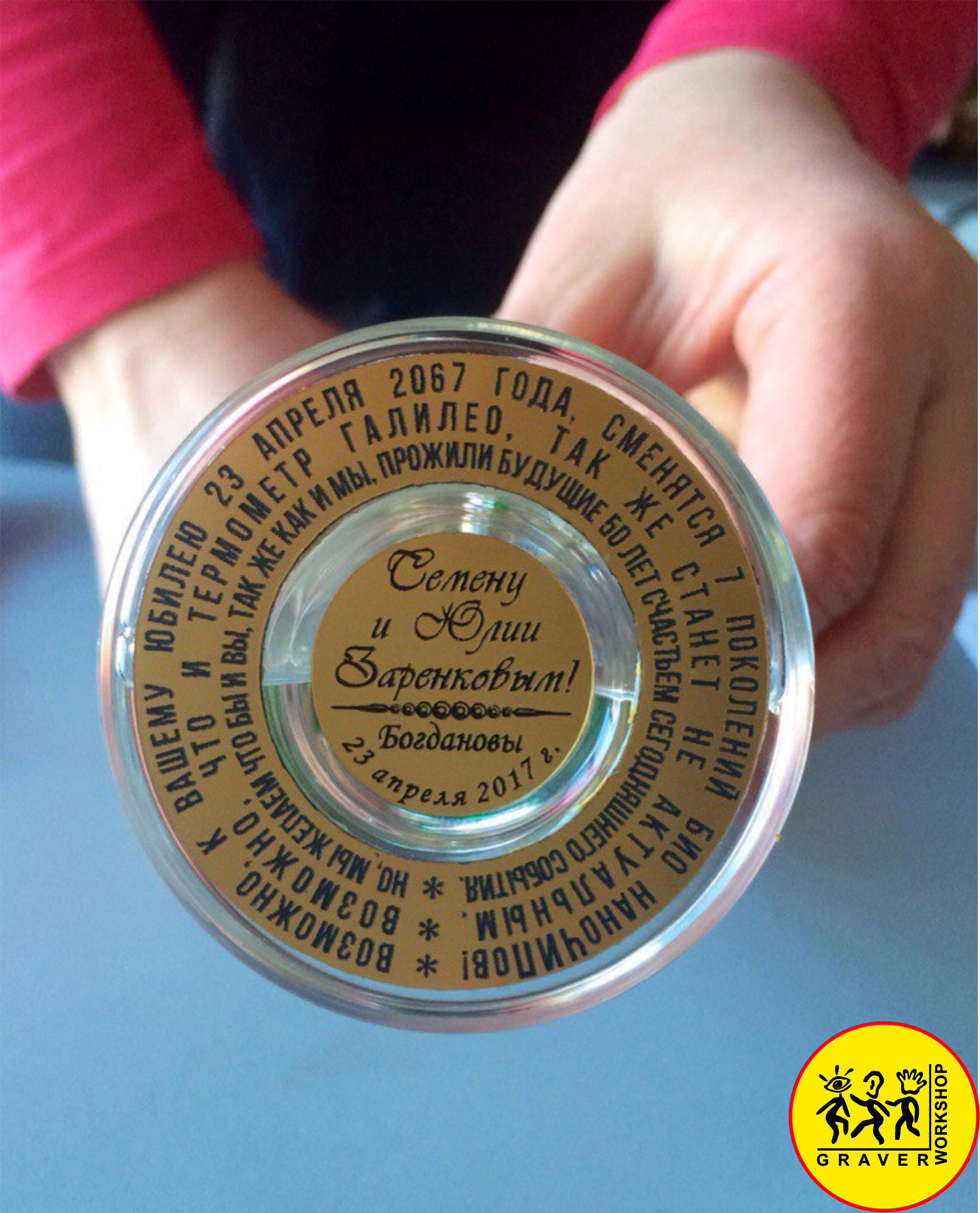 Необычный термометр.