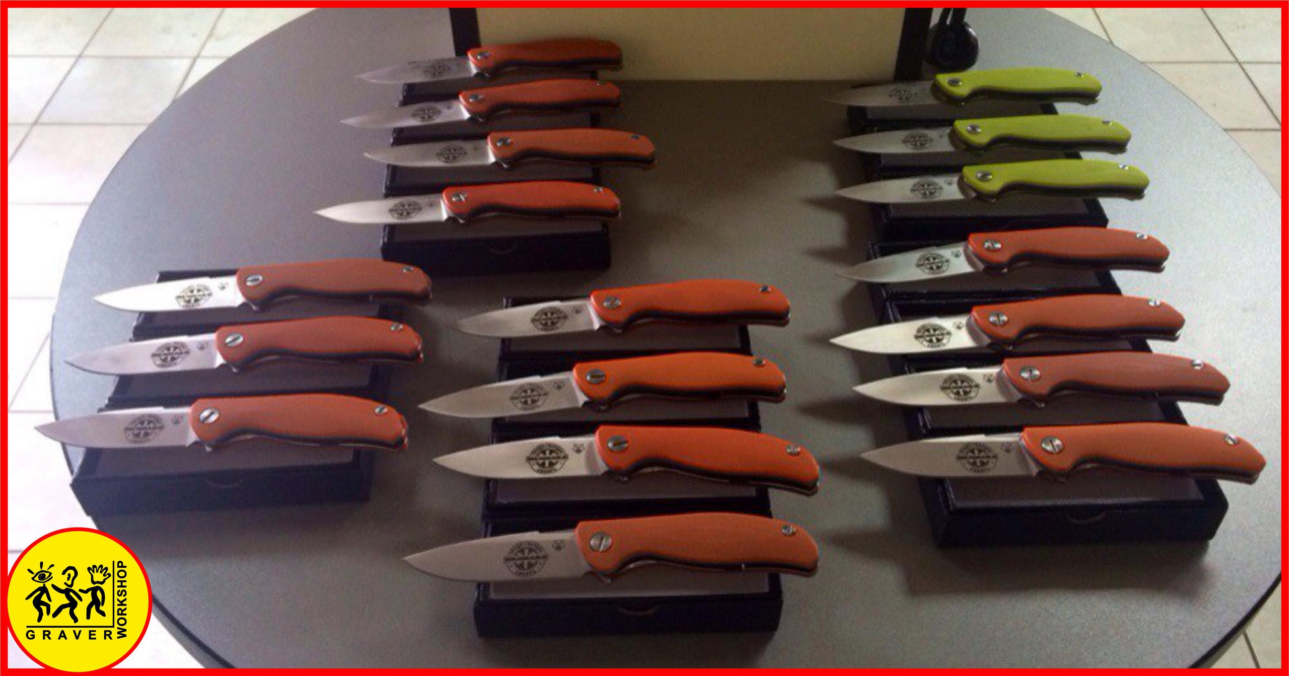 Профессиональная гравировка на ножах!