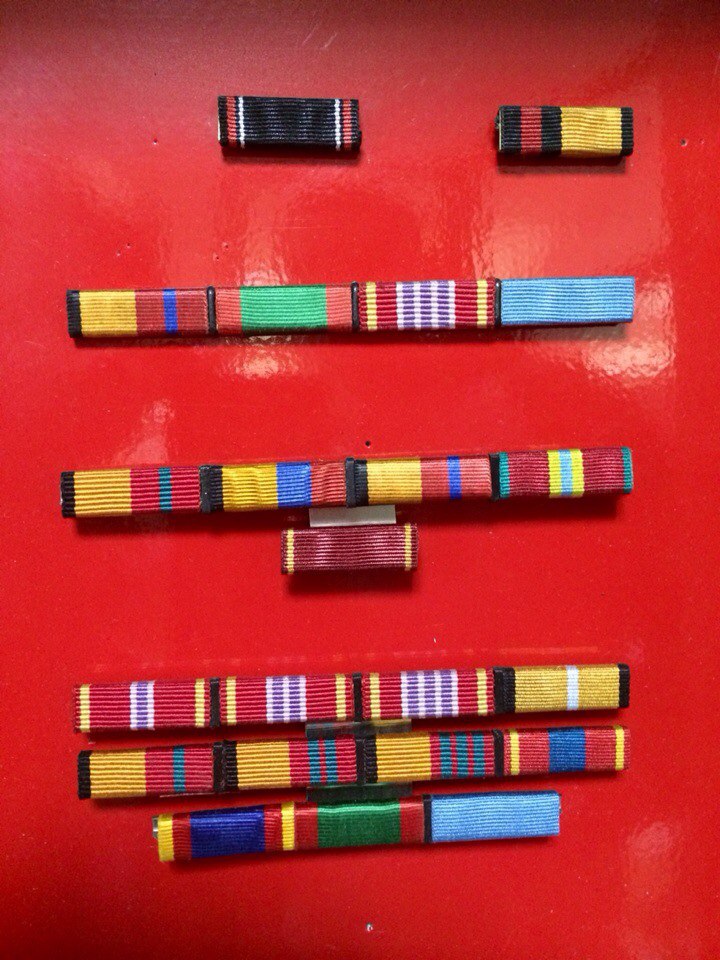 06 сентября 2017 год. Орденские планки.