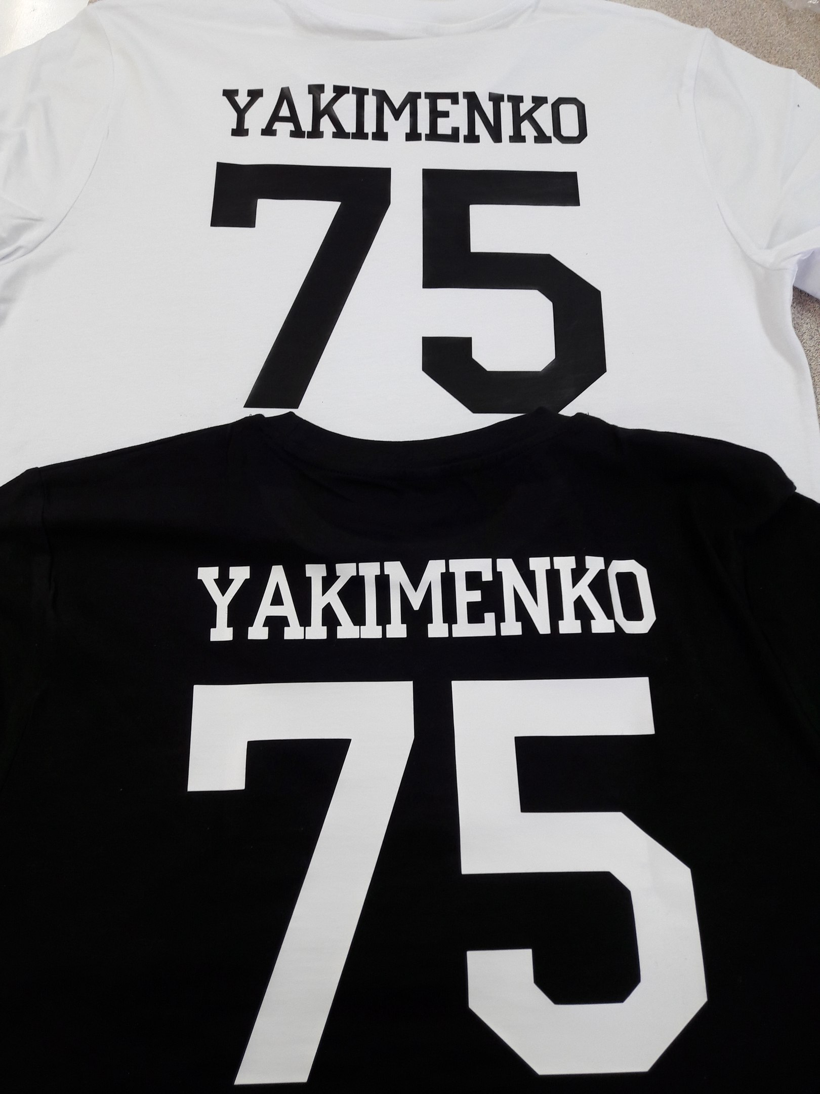 Приходите к нам за индивидуальными футболками!