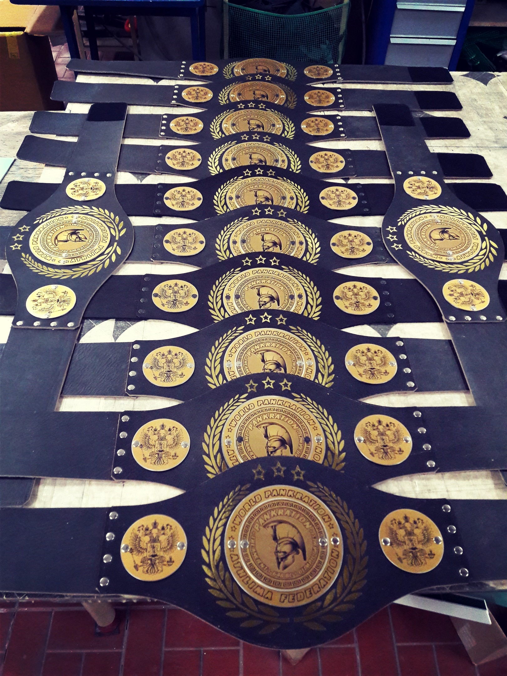 пояса для будущих чемпионов!