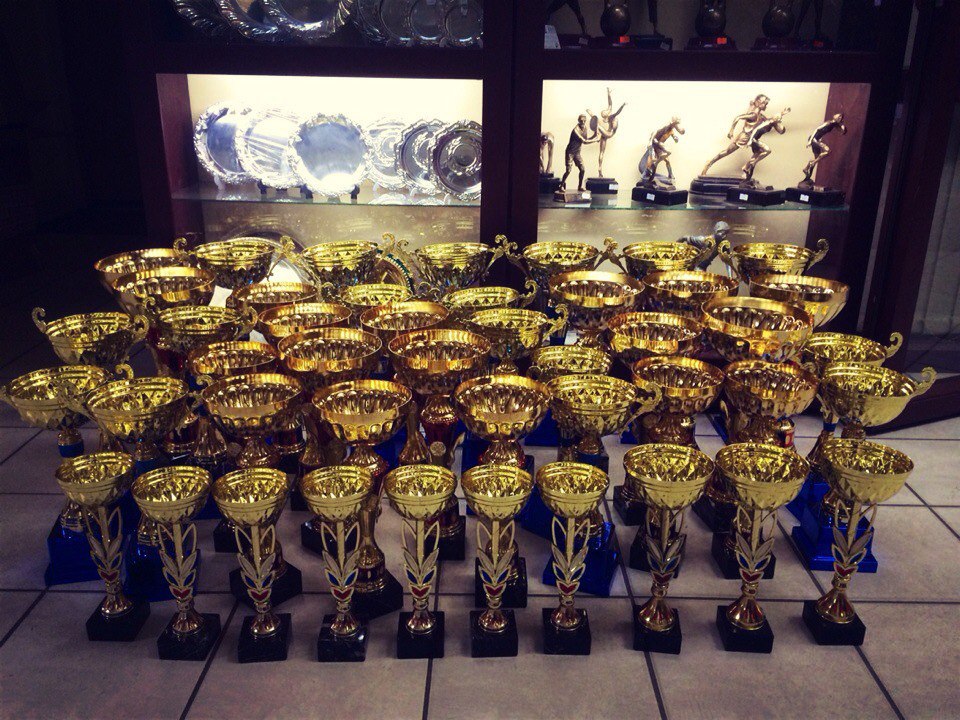 кубки для любого вида спорта!