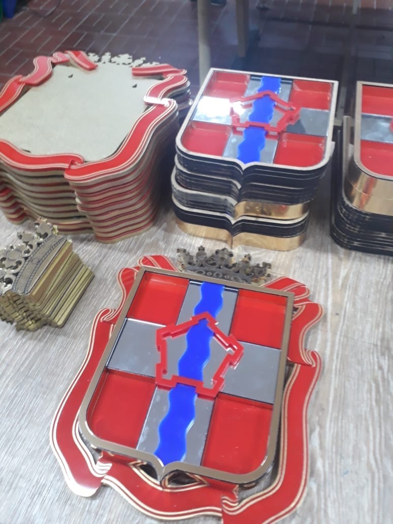 Изготовим герб любого города или области.