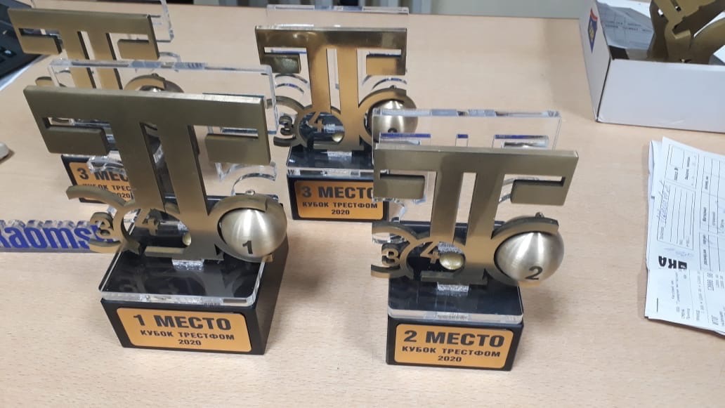 Работы из латуни.