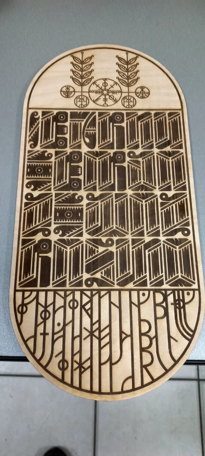 Панно из фанеры.