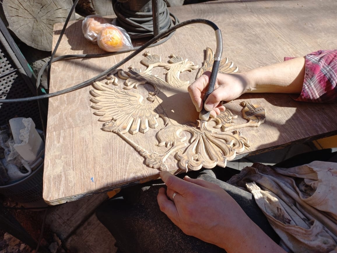 Изготовление гербов.